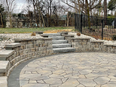 Retaining Wall Installation, Louisville, KY Retaining Wall Installation