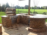 Outdoor Kitchens and Fireplaces